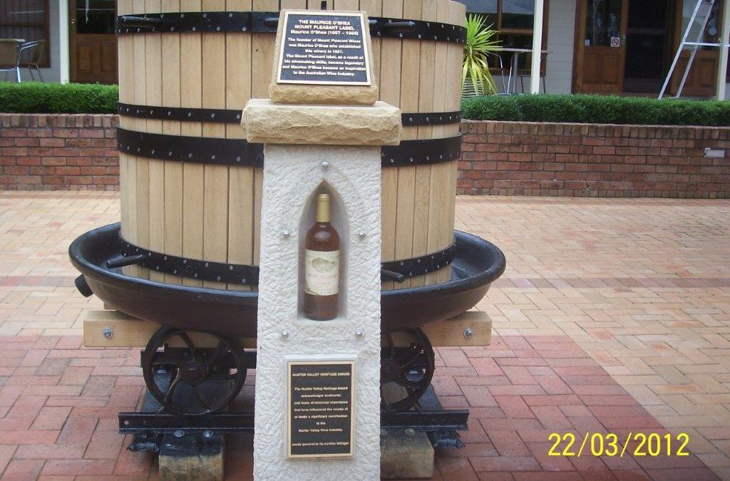 wine statue