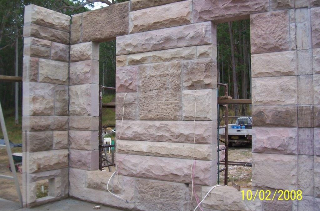 hand quarried stone blocks