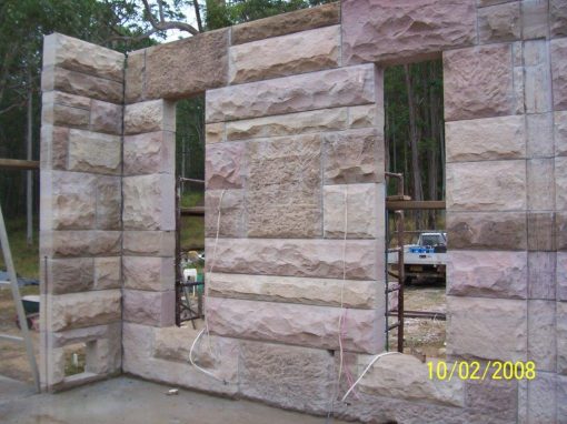 hand quarried stone blocks