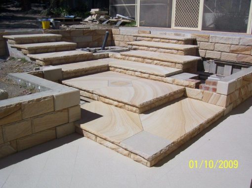 steps with risers